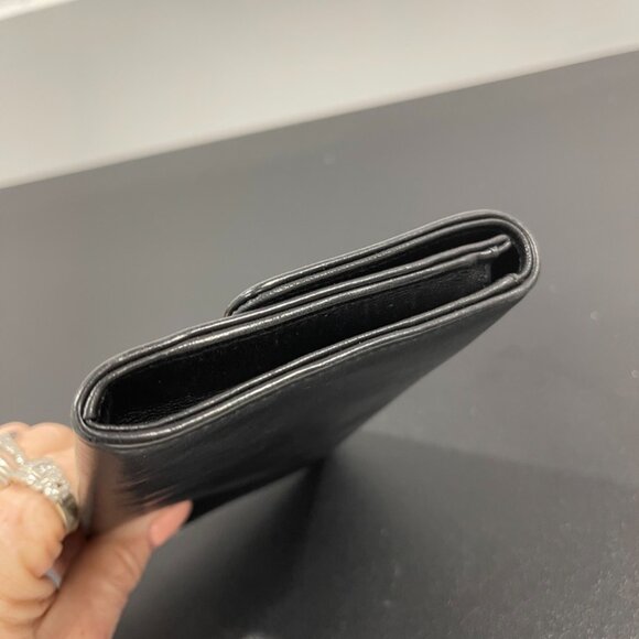 Chanel Leather Wallet with "Wired" CC Black/Silver (JB1071) - Picture 4 of 9